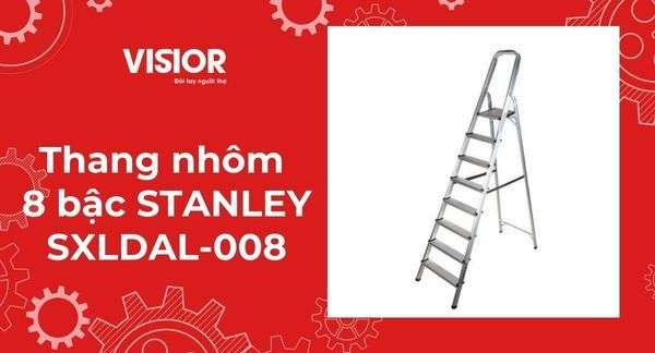 Thang nhôm 8 bậc STANLEY SXLDAL-008