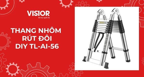 Thang nhôm rút đôi DIY TL-AL-56