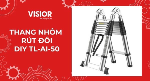 Thang nhôm rút đôi DIY TL-AL-50