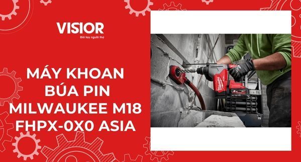 Máy khoan búa pin Milwaukee M18 GHPX-OXO ASIA