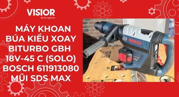 Biturbo GBH 18V-45 C (SOLO) BOSCH 611913080 MŨI SDS MAX