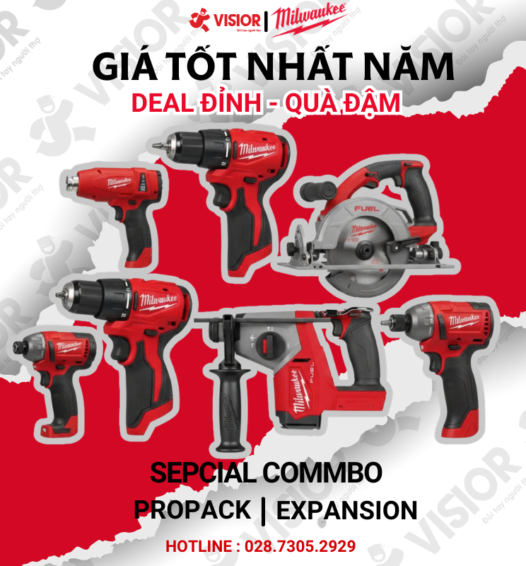 Milwaukee sale cuối năm