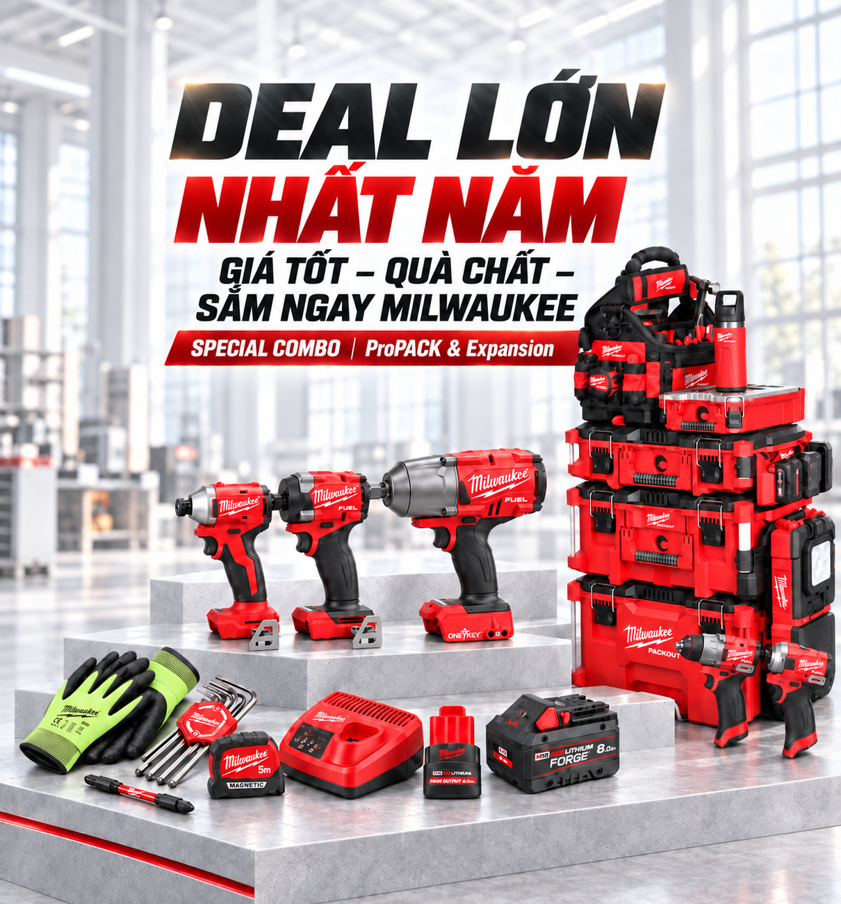 Milwaukee sale cuối năm