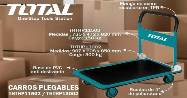 XE ĐẨY GẬP TOTAL THTHP11502