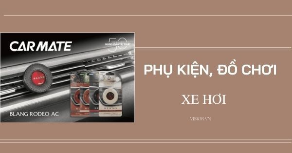 phụ kiện, đồ chơi xe hơi