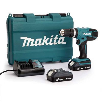 MÁY KHOAN BÚA VẶN VÍT DÙNG PIN 18V MAKITA HP457DWE