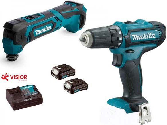 BỘ SẢN PHẨM MAKITA TM30D + DF331D (12V) + CLX206SX1