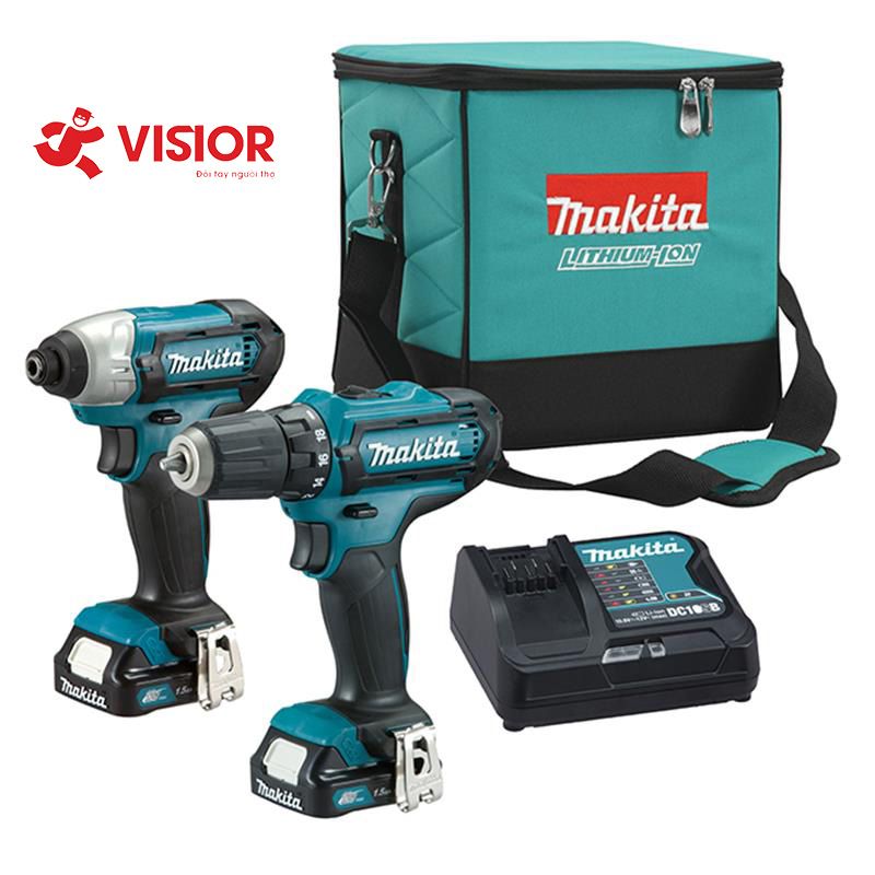 BỘ MÁY BẮN VÍT DÙNG PIN MAKITA CLX201S