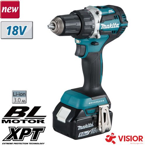 MÁY KHOAN VẶN VÍT DÙNG PIN MAKITA 18V - DDF484RFE