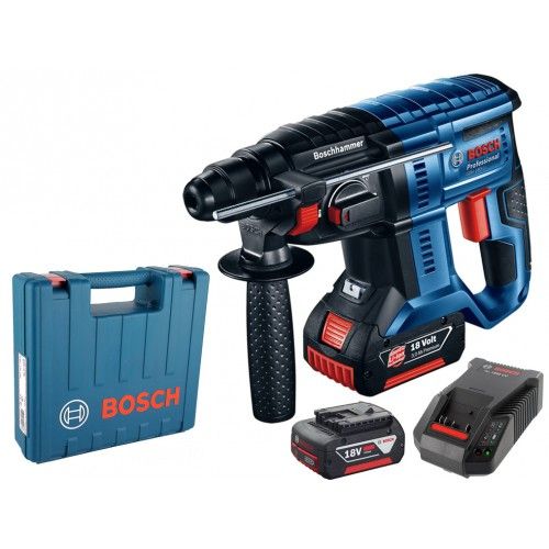 MÁY KHOAN BÊ TÔNG DÙNG PIN 18V BOSCH GBH 180LI (BL KHÔNG CHỔI THAN)