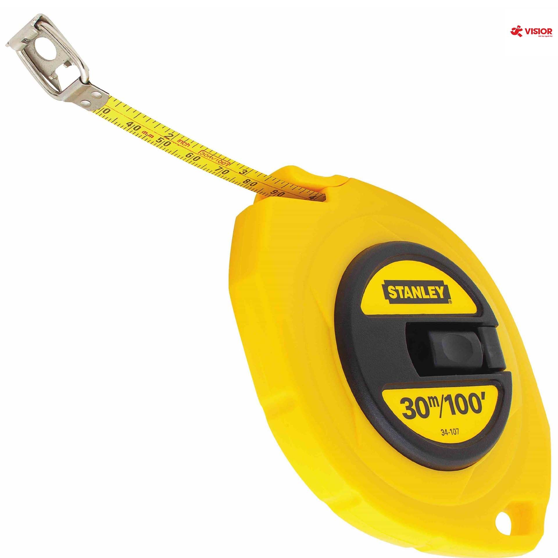 THƯỚC DÂY DÀI BẰNG THÉP 30M STANLEY STHT34107-8