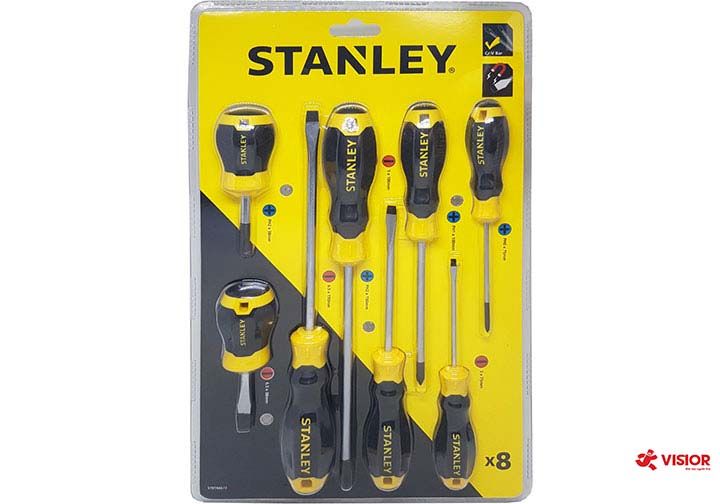 BỘ 8 CÂY TUỐC NƠ VÍT  CÓ TỪ STANLEY STMT66673