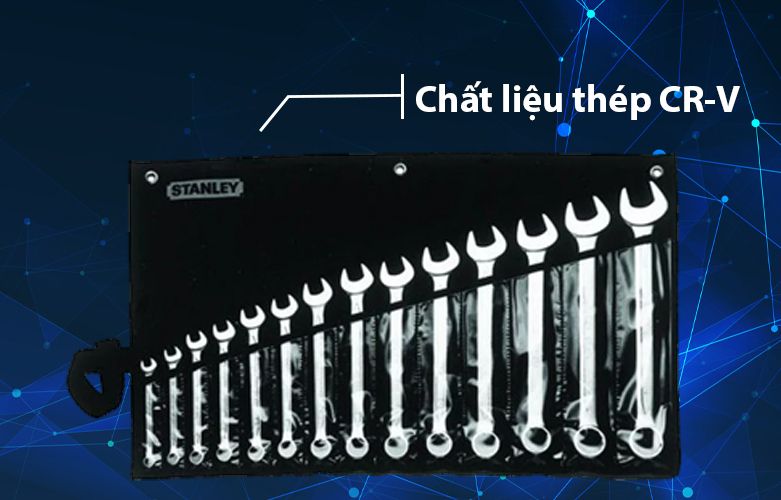 CỜ LÊ VÒNG MIỆNG HỆ MÉT STANLEY 87-036-1 , 14 CHI TIẾT (8-24mm)