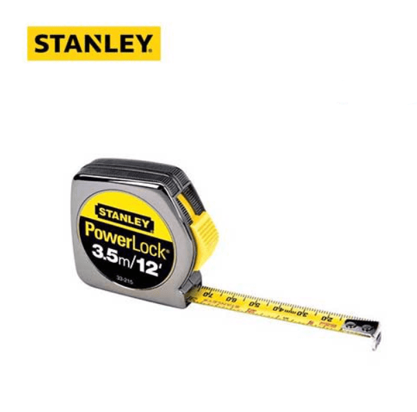 THƯỚC CUỐN THÉP POWERLOCK TAPE RULE 3.5M/12'X13mm STANLEY STHT33215-8