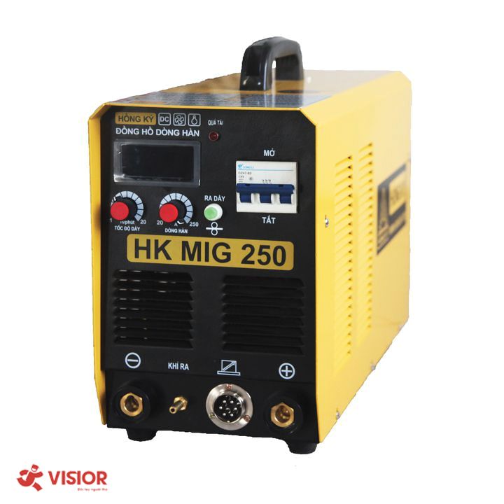 Máy hàn HK250MIG - MIG Inverter 250 Ampe - 380V (Bộ cấp dây ngoài)