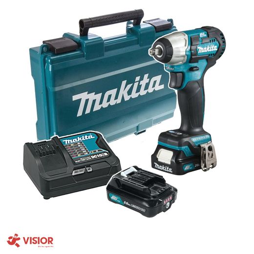 MÁY SIẾT BULONG DÙNG PIN MAKITA TW160DSAE 12V 2.0AH