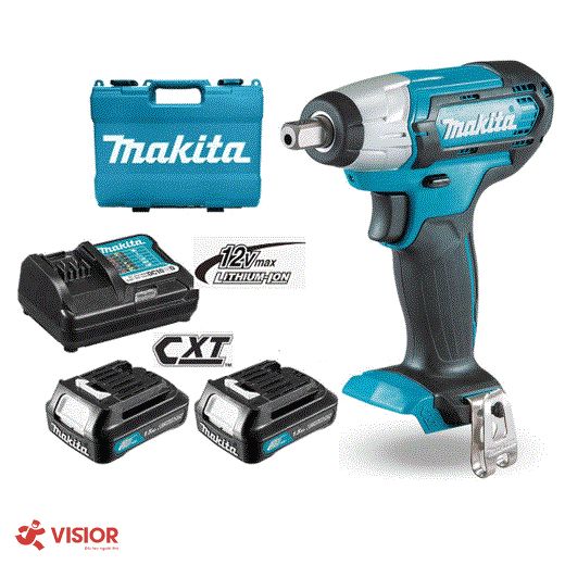 MÁY SIẾT BULONG DÙNG PIN MAKITA TW141DSAE 12V