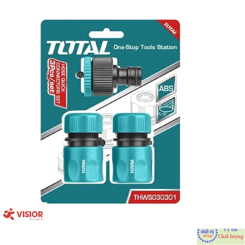 BỘ KHỚP NỐI CHO MÁY XỊT RỬA 3 CHI TIẾT TOTAL THWS030301