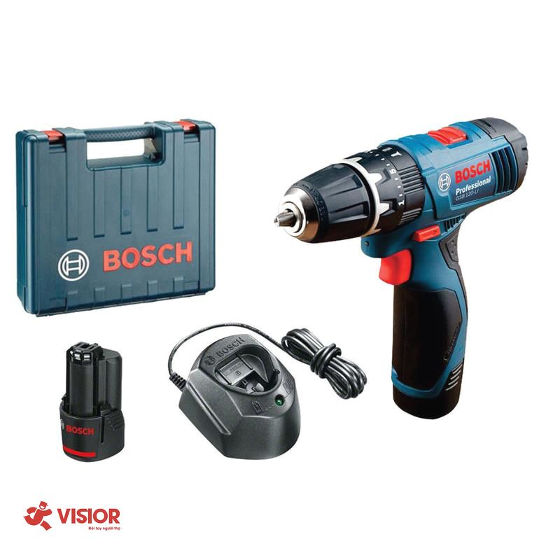 MÁY KHOAN BOSCH GSR 120-LI GEN II (2 pin + 1 sạc)