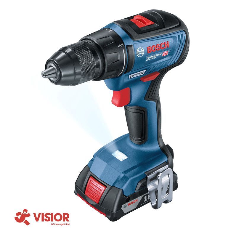 MÁY KHOAN PIN 18V KHÔNG CHỔI THAN BOSCH GSR 18V-50