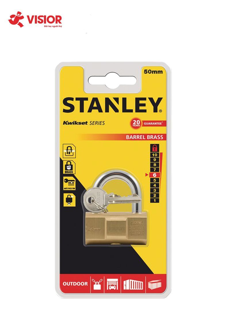 Ổ KHÓA STANLEY S742-047 - KHÓA CÀNG CHỮ U RỘNG 50MM