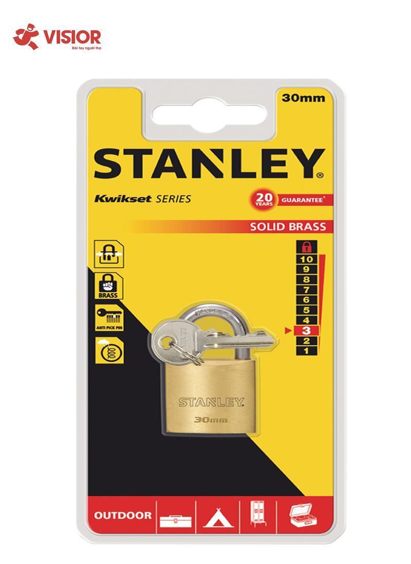 Ổ KHÓA STANLEY S742-030 - KHÓA CÀNG DÀI RỘNG 30MM