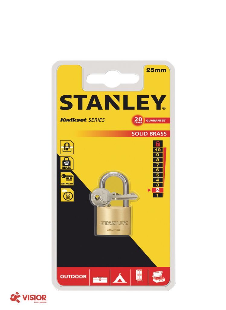 Ổ KHÓA STANLEY S742-041 - KHÓA CÀNG RỘNG DÀI 25MM