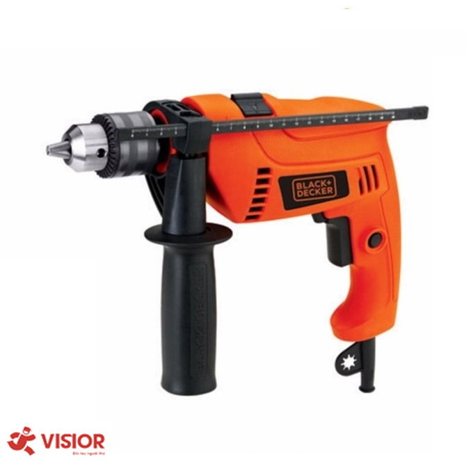 MÁY KHOAN BÚA ĐỘNG LỰC 550W-13MM BLACK & DECKER HD555-B1