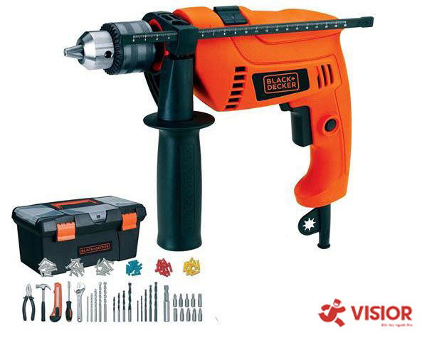 MÁY KHOAN ĐỘNG LỰC BLACK & DECKER HD650BXHB1