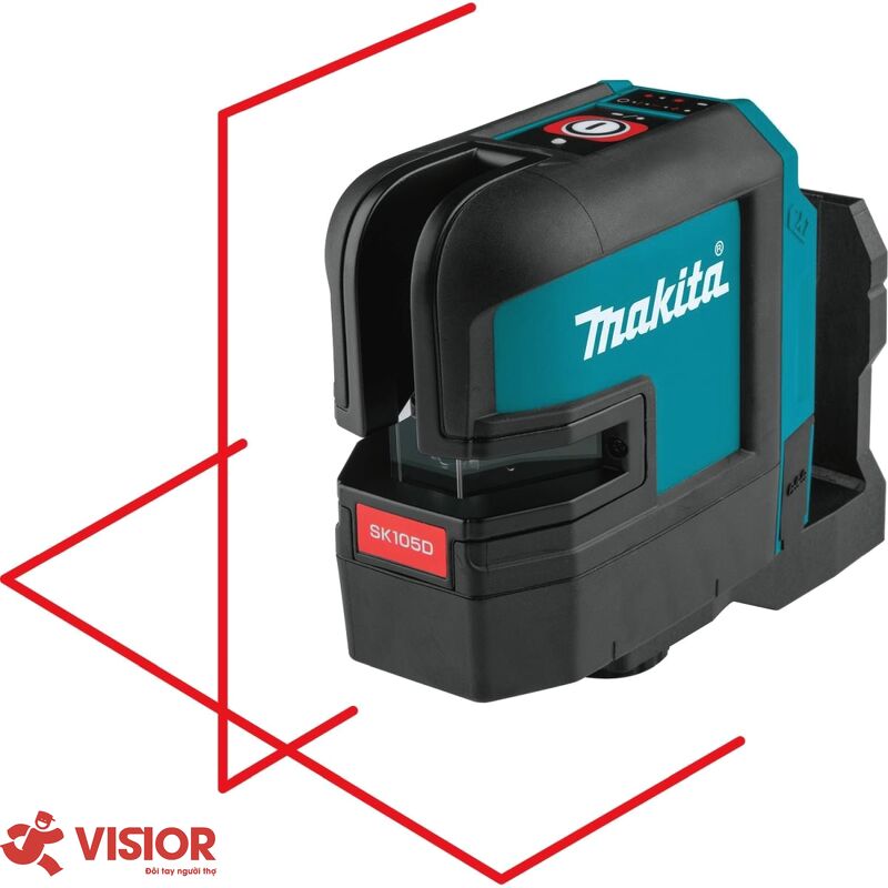 MÁY CÂN MỰC TIA ĐỎ LASER MAKITA DÙNG PIN SK105DZ (CHƯA GỒM PIN SẠC)