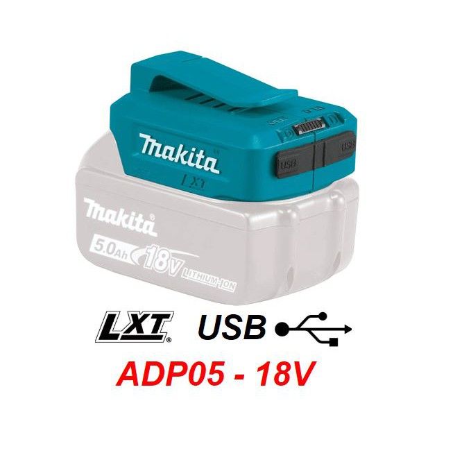 BỘ CHUYỂN ĐỔI CỔNG USB MAKITA 18V ADP05