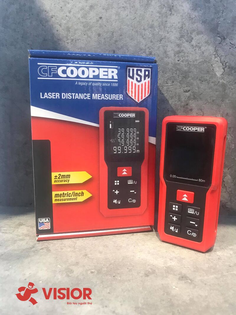 MÁY ĐO KHOẢNG CÁCH LASER COOPER 80M