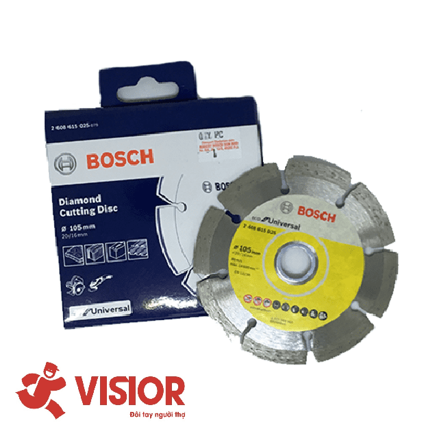 ĐĨA CẮT HỢP KIM BOSCH 105X20/16MM 2608615025