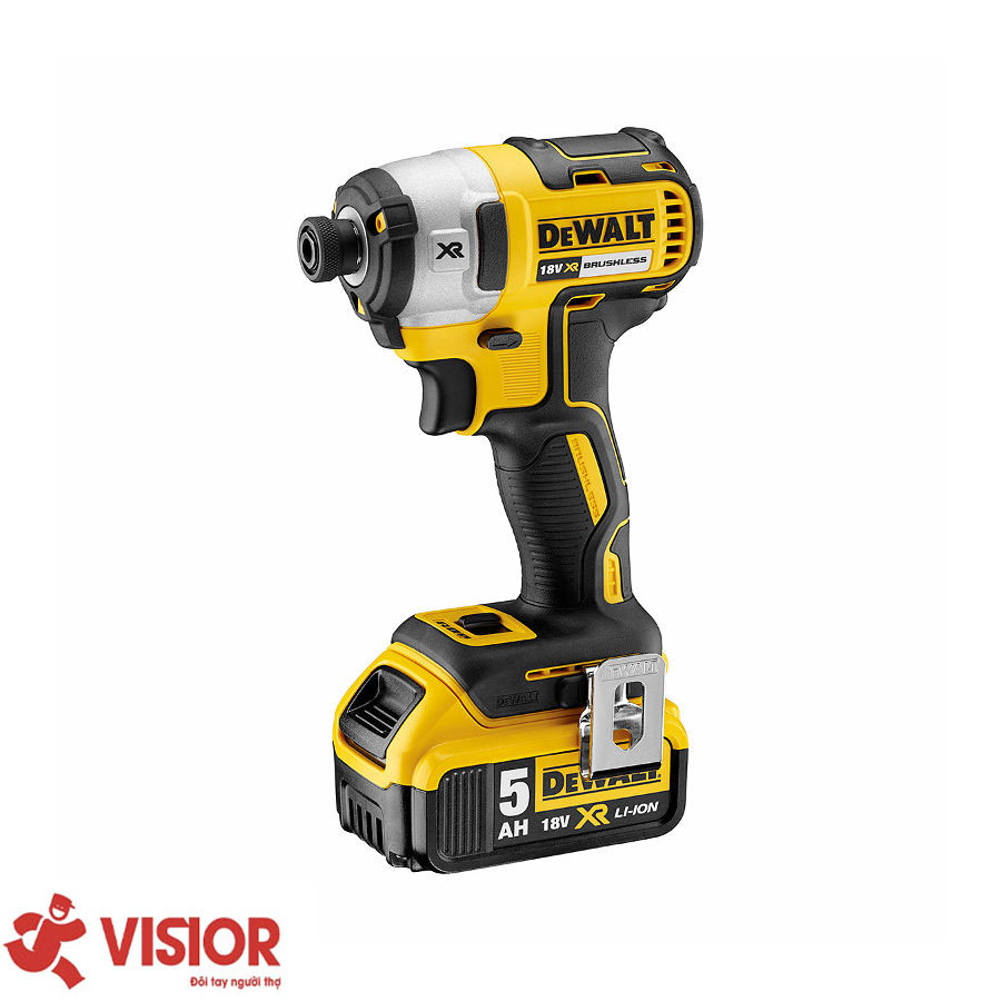 MÁY VẶN VÍT DÙNG PIN 18V 5.0AH DEWALT DCF887P2