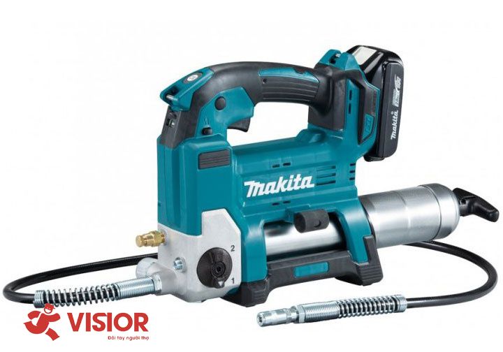 MÁY BƠM MỠ DÙNG PIN 18V MAKITA DGP180Z