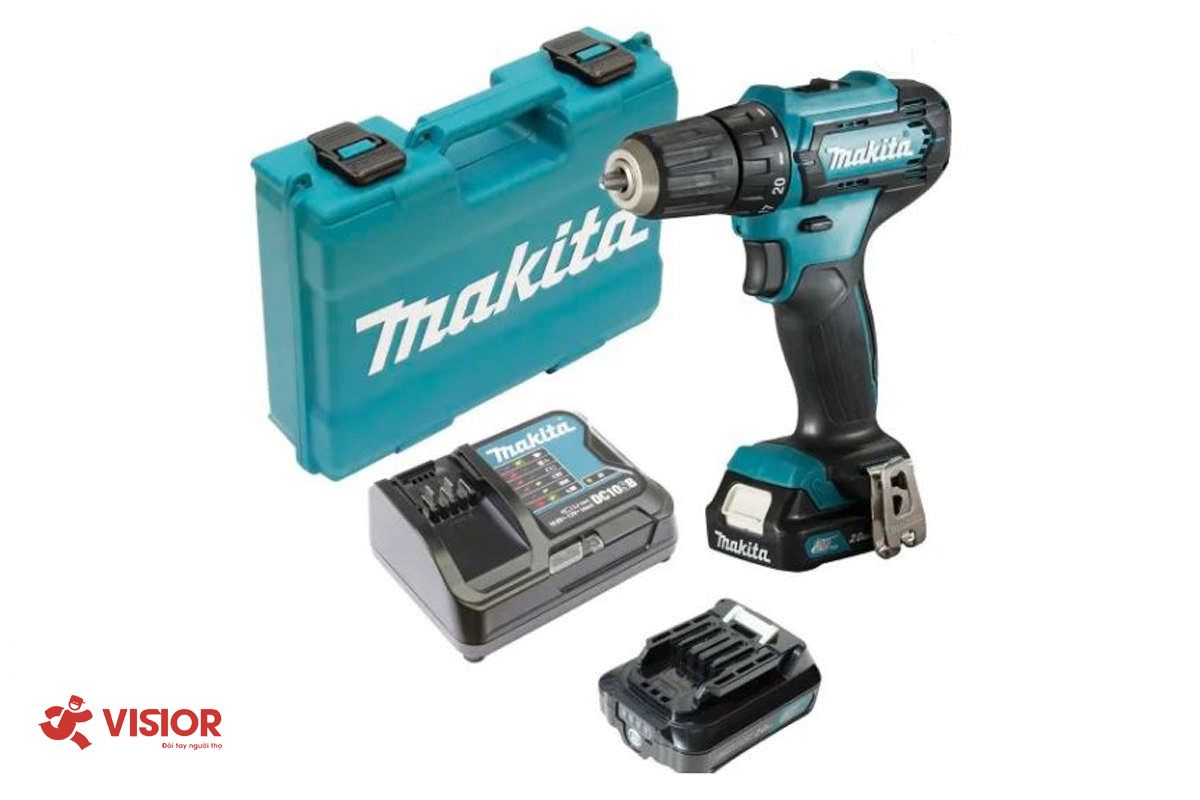 MÁY KHOAN VẶN VÍT DÙNG PIN 12V MAKITA DF333DSYE