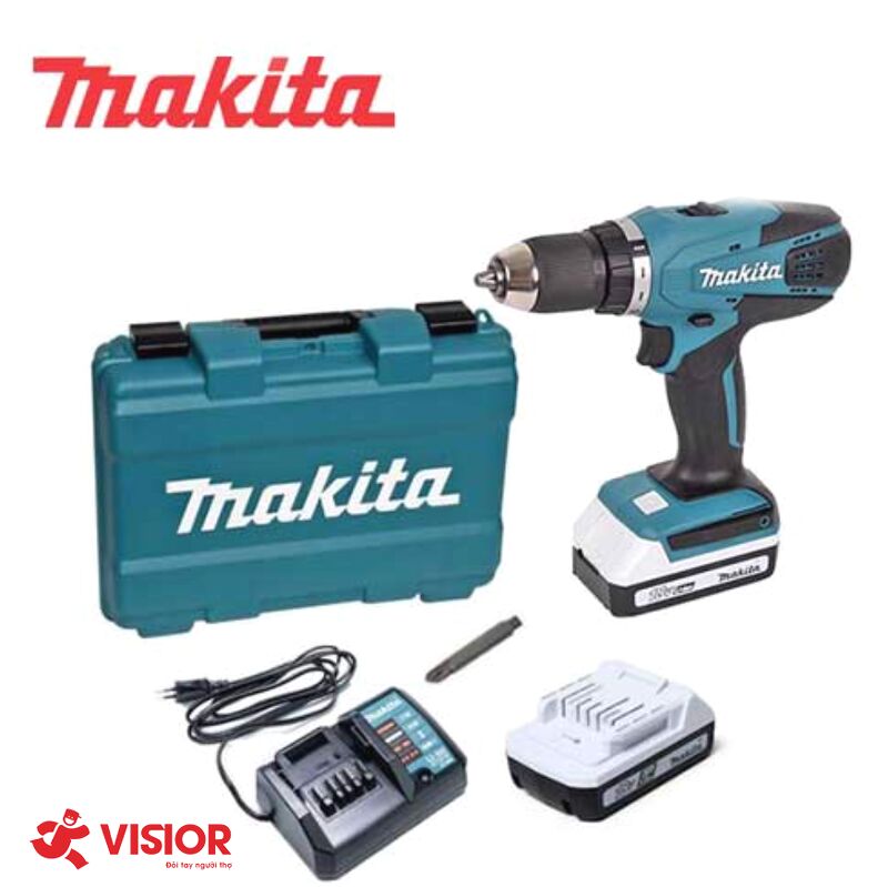 MÁY KHOAN VẶN VÍT DÙNG PIN 18V MAKITA DF488DWE