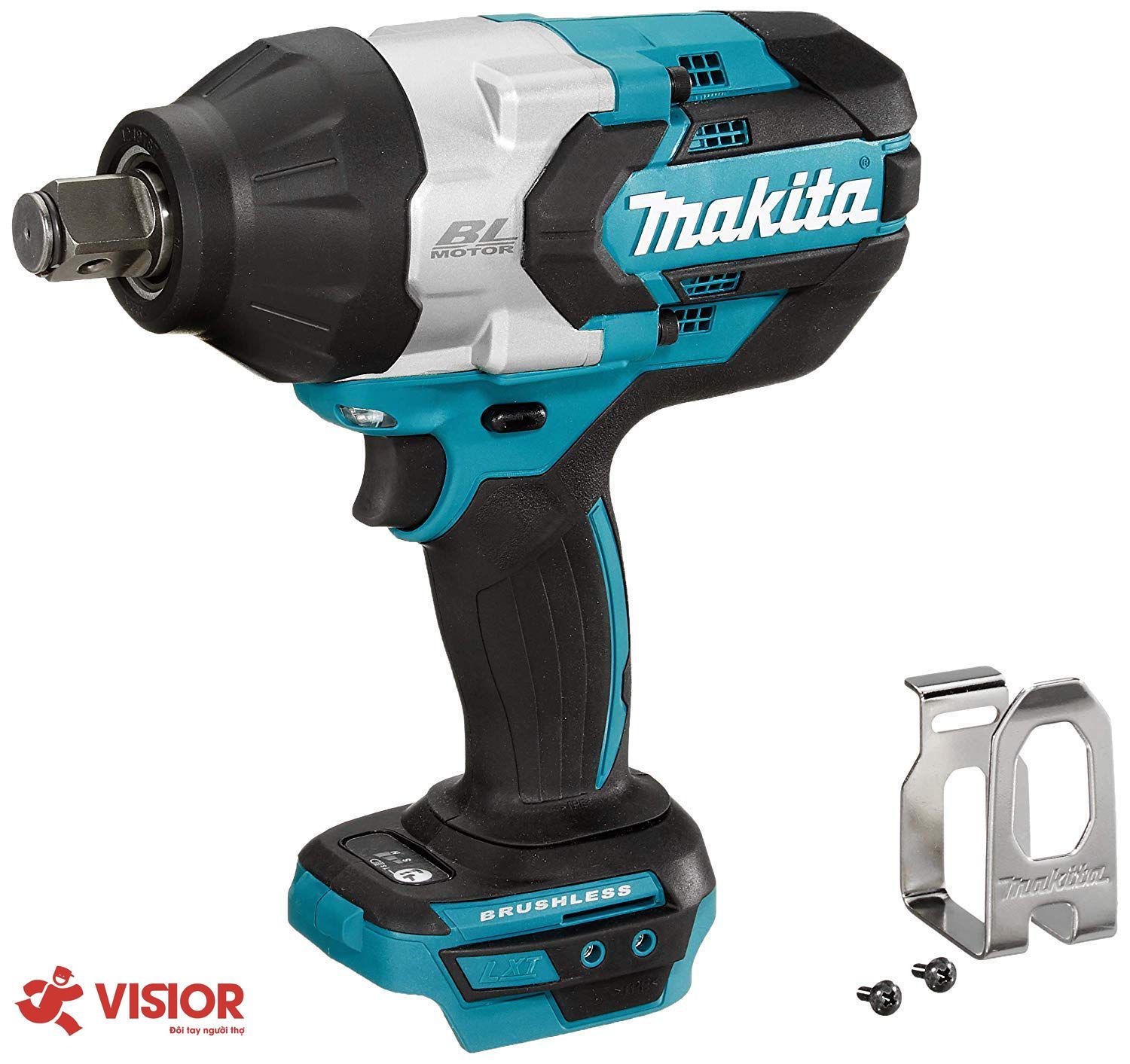 MÁY SIẾT BU LÔNG DÙNG PIN Makita DTW1001Z 18V (Chưa kèm Pin & Sạc)