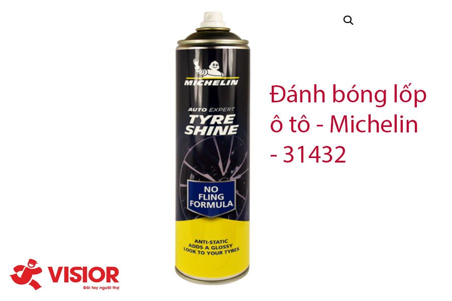 DUNG DỊCH ĐÁNH BÓNG LỐP XE - MICHELIN - 31432 -520ML