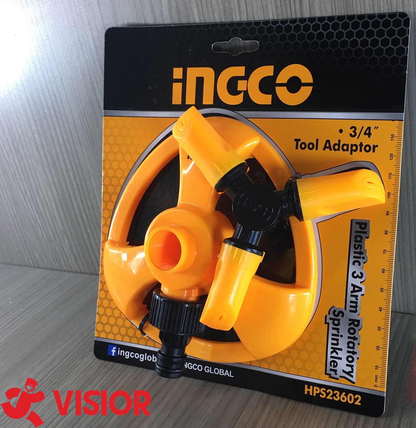 ĐẦU PHUN TƯỚI NƯỚC XOAY 360 độ INGCO HPS23602