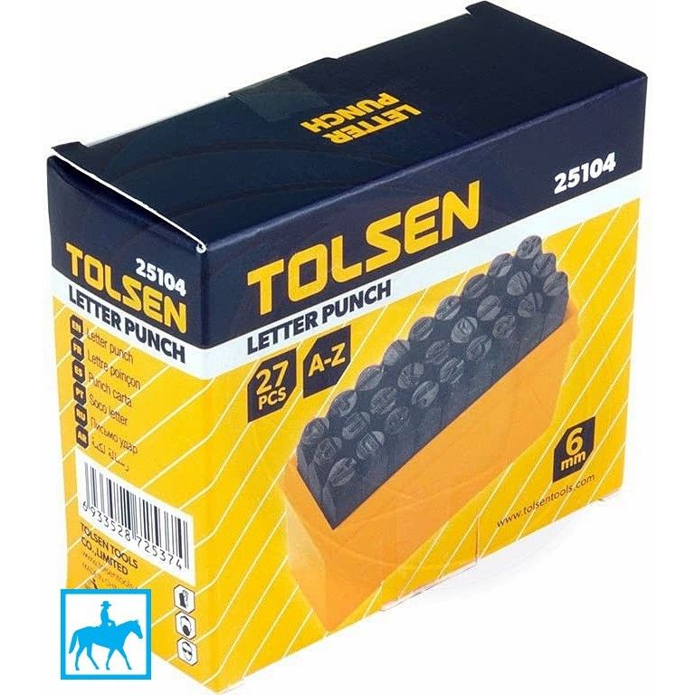 BỘ ĐÓNG 27 CHỮ LỚN 6mm TOLSEN 25104