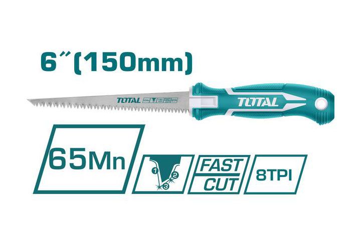 CƯA TAY MỎ NHỌN 150MM TOTAL THWBSW626