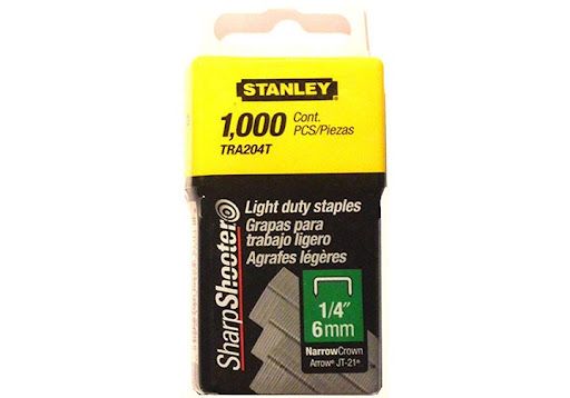 LÕI GHIM LOẠI NHẸ 1/4' STANLEY TRA204T