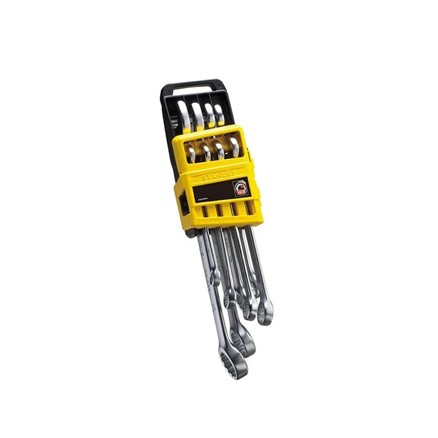 BỘ CỜ LÊ VÒNG MIỆNG 8 CHI TIẾT KHAY NHỰA, 8- 19 mm STANLEY STMT78099-8