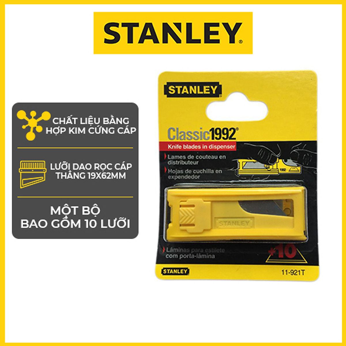 LƯỠI DAO RỌC CÁP 1992 USA STANLEY 11-921T