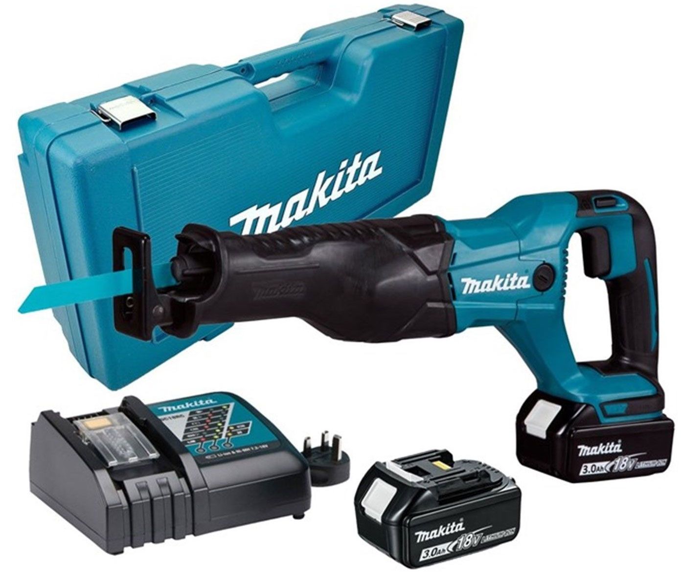 MÁY CƯA KIẾM DÙNG PIN (18V) MAKITA DJR186RFE