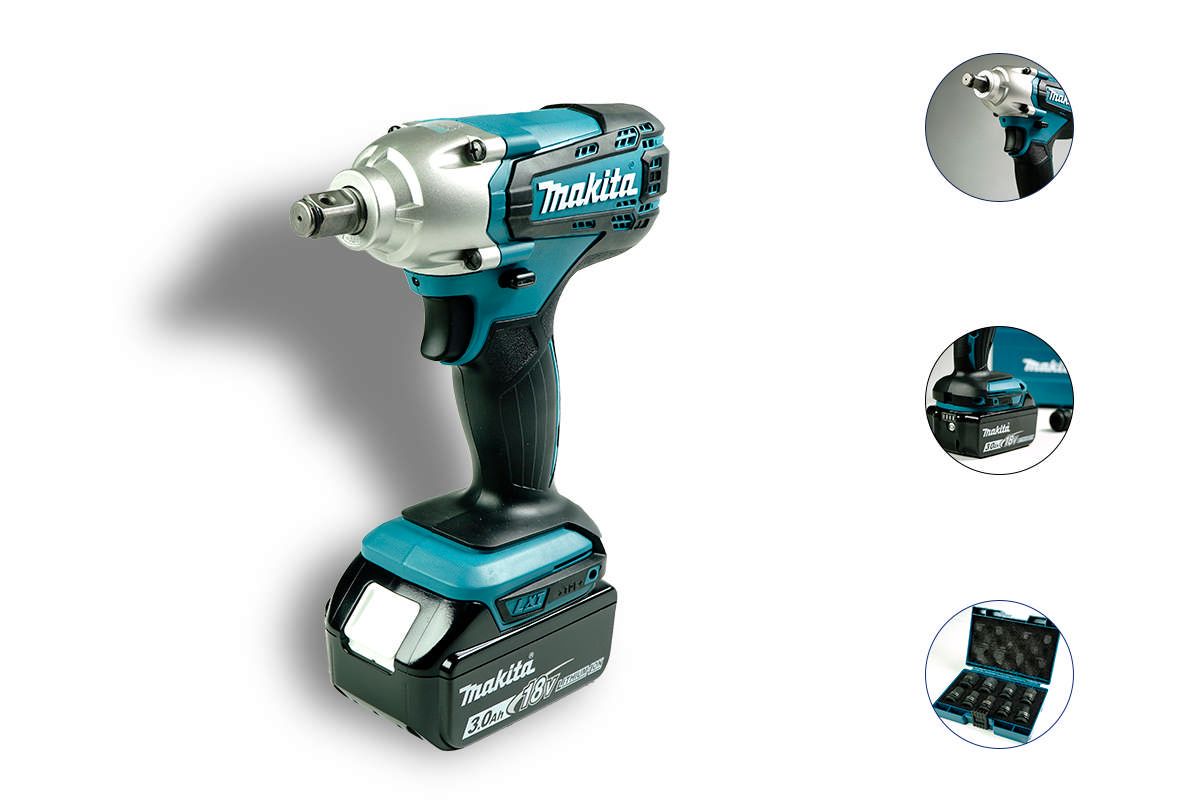 MÁY SIẾT BU LÔNG DÙNG PIN(12.7MM)(18V) MAKITA DTW190SFX7