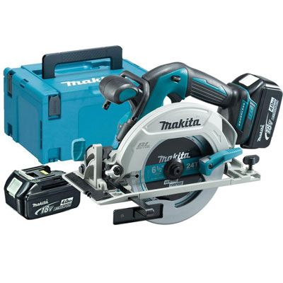 MÁY CƯA ĐĨA DÙNG PIN (165MM/BL)(18V) MAKITA DHS680RMJ