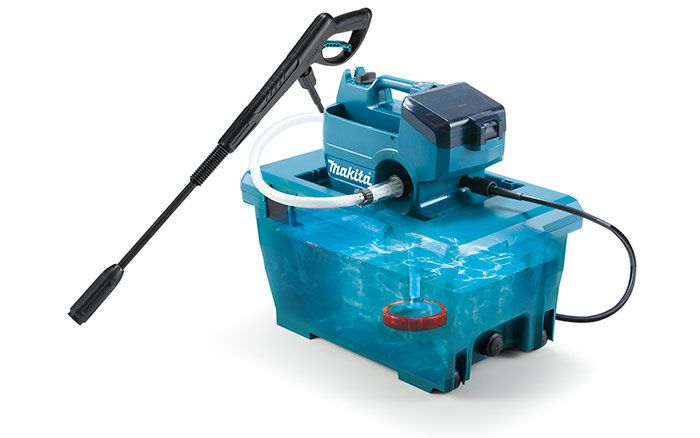 MÁY XỊT RỬA ÁP LỰC CAO DÙNG PIN (BL)(18Vx2) MAKITA DHW080PT2