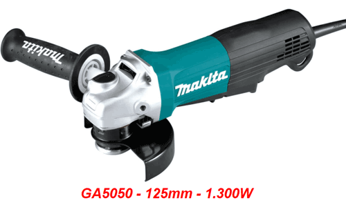 MÁY MÀI GÓC 125MM MAKITA GA5050 (1300W/CÔNG TẮC BÓP)